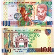 Гамбия бона (029) 100 даласи 2013