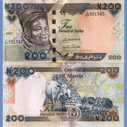 Нигерия бона 200 найра 2007