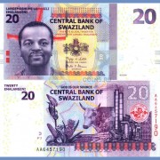 Свазиленд бона 20 эмалангени 2010