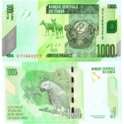 Конго бона (101b) 1000 франков 2013