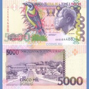 Сан-Томе и Принсипи бона 5000 добра 2013
