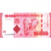 Танзания бона 10 000 шиллингов 2010