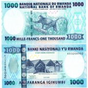 Руанда бона (31) 1000 франков 2004