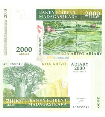 Мадагаскар бона (083) 2000 ариари 2003