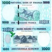 Руанда бона (39) 1000 франков 2015