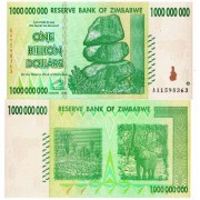 Зимбабве бона (083) 1000000000 долларов 2008