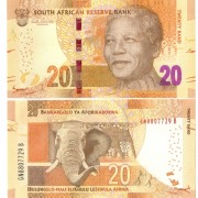 ЮАР бона 20 ранд 2012