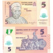 Нигерия бона 5 найра 2013
