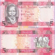 Южный Судан бона (011) 5 фунтов 2015
