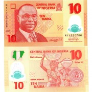 Нигерия бона (039c) 10 найра 2011