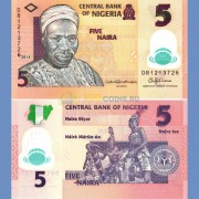 Нигерия бона (038g) 5 найра 2016