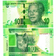 ЮАР бона 10 ранд 2015