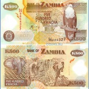 Замбия бона (043f) 500 квача 2008