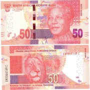 ЮАР бона 50 ранд 2012