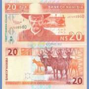 Намибия бона (06) 20 долларов 2002