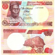 Нигерия бона (028k) 100 найра 2011