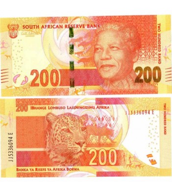 ЮАР бона 200 ранд 2012