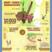 Мадагаскар бона (103) 10000 ариари 2017