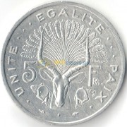 Джибути 1991 5 франков Антилопа