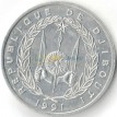 Джибути 1991 5 франков Антилопа