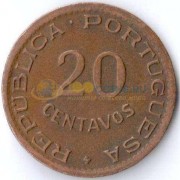Мозамбик 1950 20 сентаво Мозамбик 1950 20 сентаво