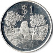 Зимбабве 2001-2003 1 доллар Зимбабве 2001-2003 1 доллар