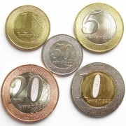 Ангола 2012-2014 Набор 5 монет