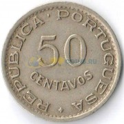Ангола 1950 50 сентаво