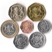 Ботсвана 1989-2009 набор 7 монет Животные
