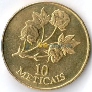 Мозамбик 1994 10 метикал Хлопок Мозамбик 1994 10 метикал Хлопок