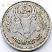 Мадагаскар 1953 5 франков (лот 4)