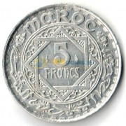 Марокко 1951 5 франков