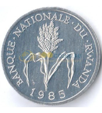 Руанда 1985 1 франк Стебель просо