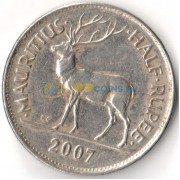 Маврикий 2007 1/2 рупии