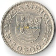 Мозамбик 1971 20 эскудо