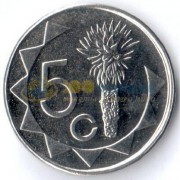 Намибия 2015 5 центов Пальма