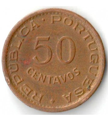 Ангола 1953 50 сентаво