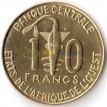 Западная Африка 2012 10 франков ФАО