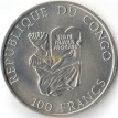 Конго 1995 100 франков Юнкерс 52