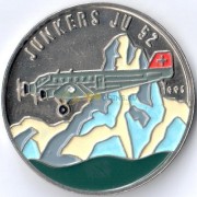 Конго 1995 100 франков Юнкерс 52