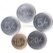 Сомалиленд 2002-2005 набор 5 монет Животные