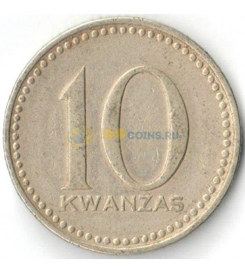 Ангола 1977 10 кванза (без указания года)
