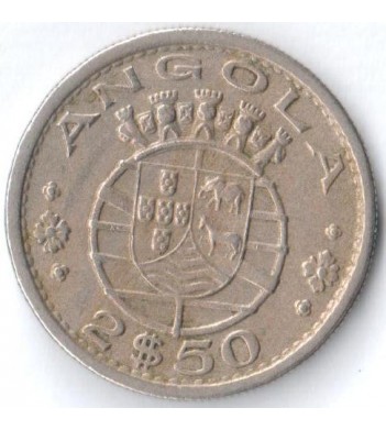 Ангола 1967 2,5 эскудо