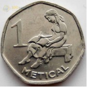 Мозамбик 2006 1 метикал Девушка студентка Мозамбик 2006 1 метикал Девушка студентка