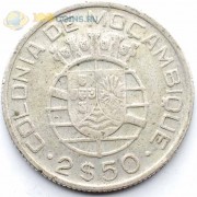 Мозамбик 1950 2,5 эскудо Мозамбик 1950 2,5 эскудо