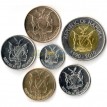 Намибия 2010-2015 набор 6 монет
