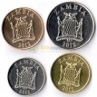 Замбия 2012 набор 4 монеты