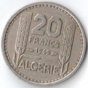 Алжир 1949-1956 20 франков