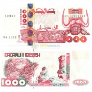Алжир бона (142) 1000 динаров 1998