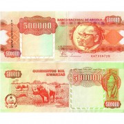 Ангола бона (134) 500000 кванза 1991
